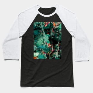 Painted cactus flowers pattern oil painting Baseball T-Shirt